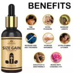 Size Gain Massage Oil For Men