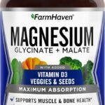 FarmHaven Magnesium Complex with Vitamin D3 | Sleep, Stress, Muscle & Heart Support